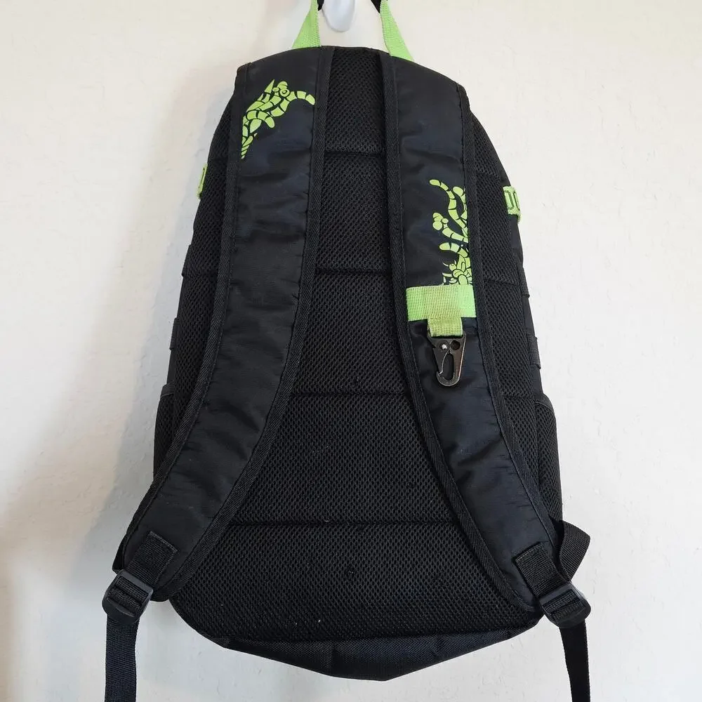 The Nightmare Before Christmas Oogie Boogie Backpack Black Neon Green